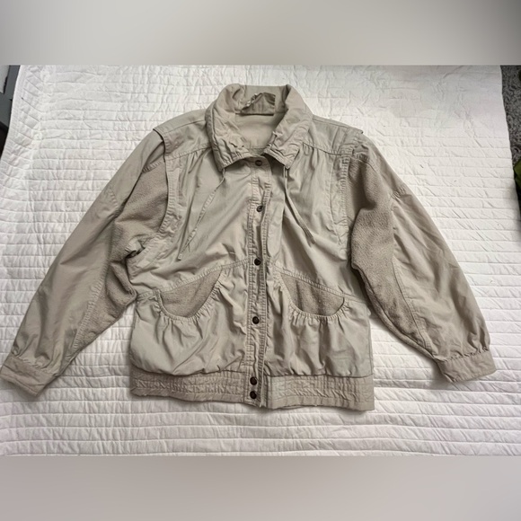 Vintage Current Seen tan beige jacket - Picture 1 of 6